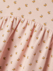 LIL ATELIER Langærmet Kjole Desma Peach Whip
